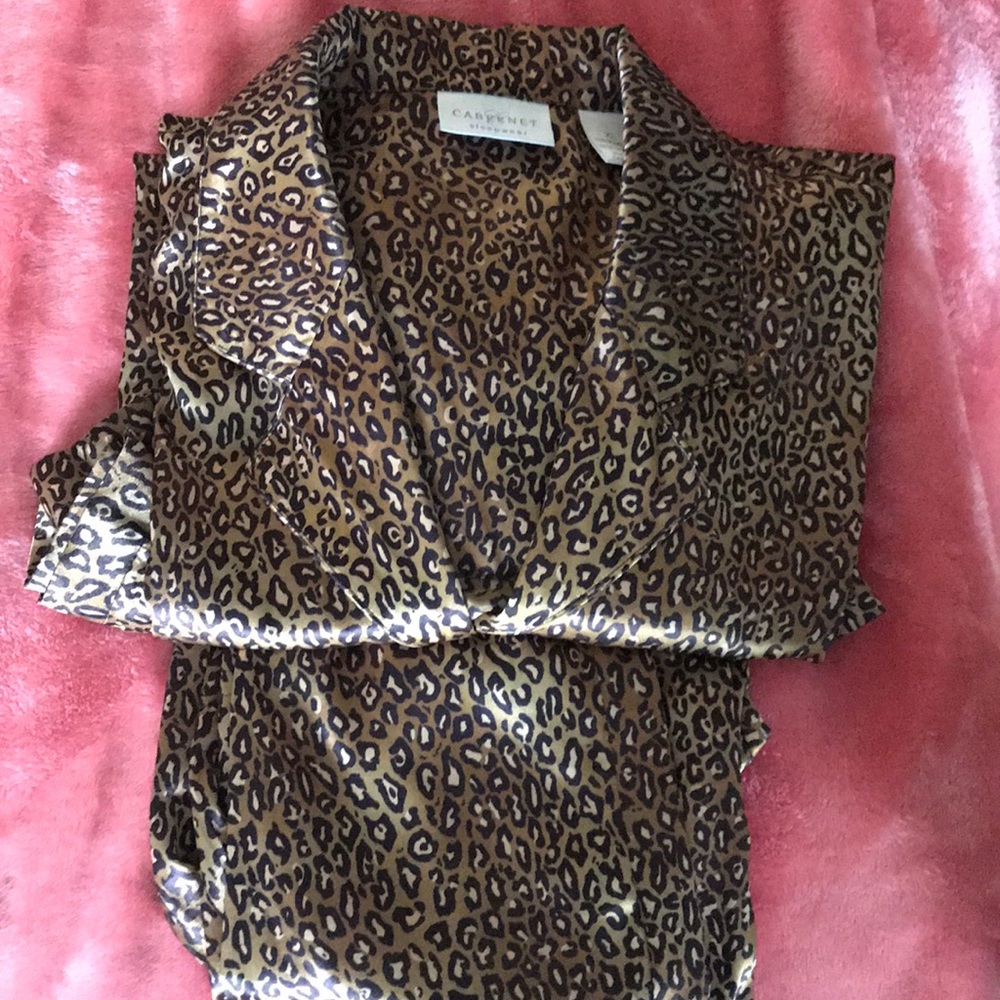 Silk pajamas